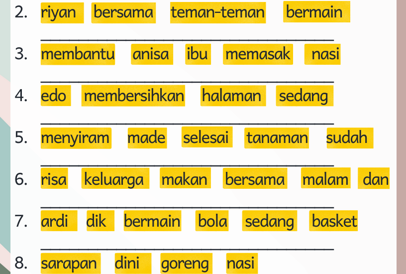 10 Contoh soal essay membuat kalimat kelas 3 SD yang ternyata sering keluar saat ujian