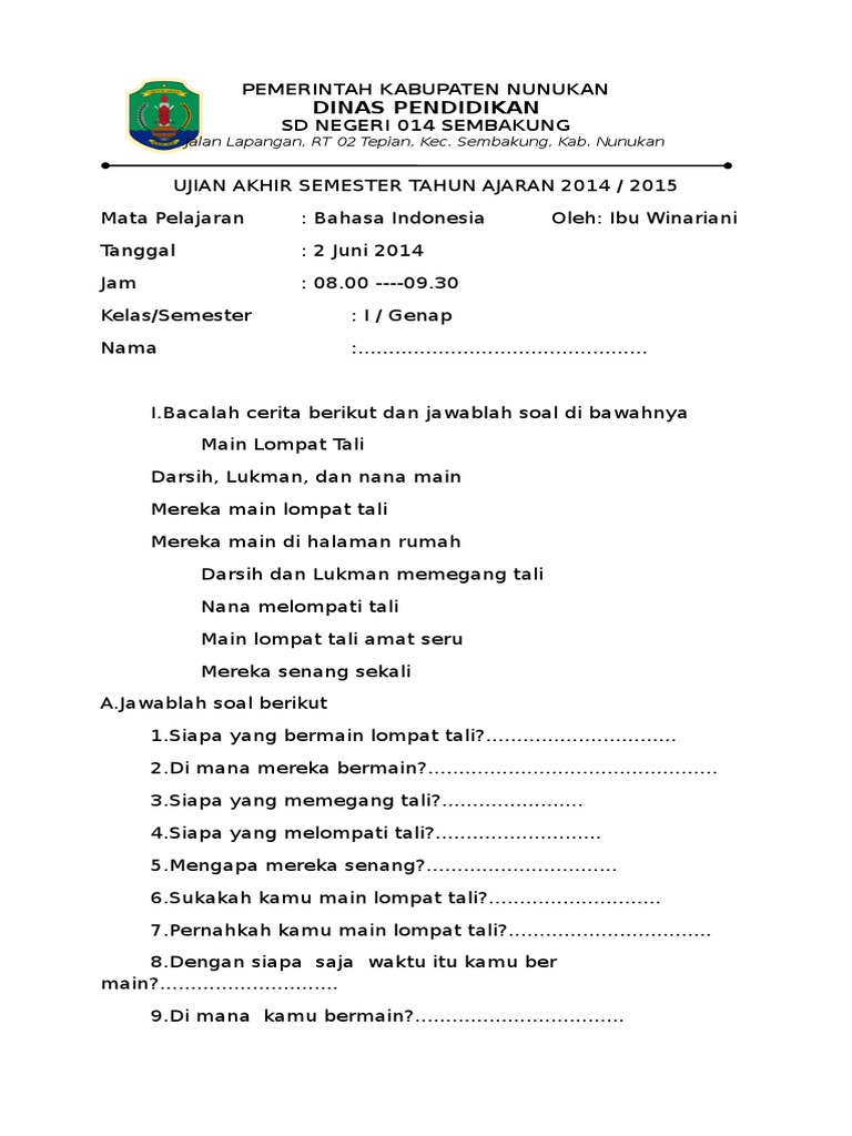 5 Rahasia Nilai Sempurna Lulus Ujian dengan Contoh Soal Essay Bahasa Indonesia SMA Kelas 3