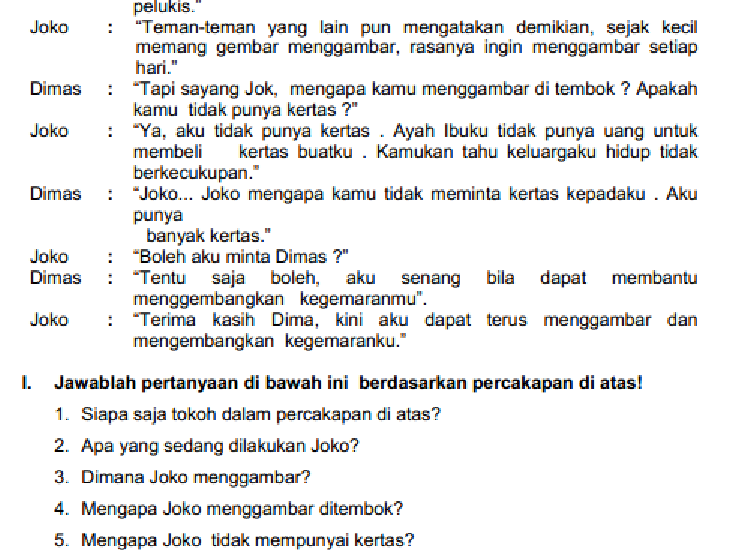 7 Contoh Soal Esay Bahasa Indonesia Kelas 3 SD Tema 1 yang Sering Keluar Saat Ujian