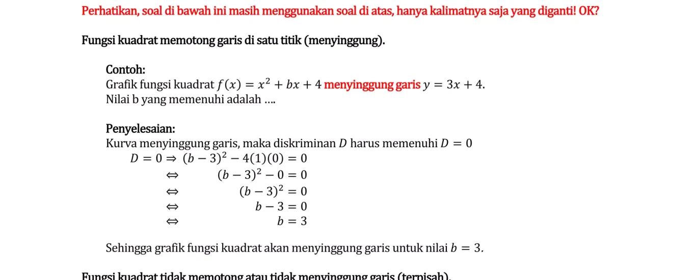 7 Rahasia Cepat Pahami Contoh Soal Diskriminan Kelas 3.com SMA Agar Ujian Jadi Mudah