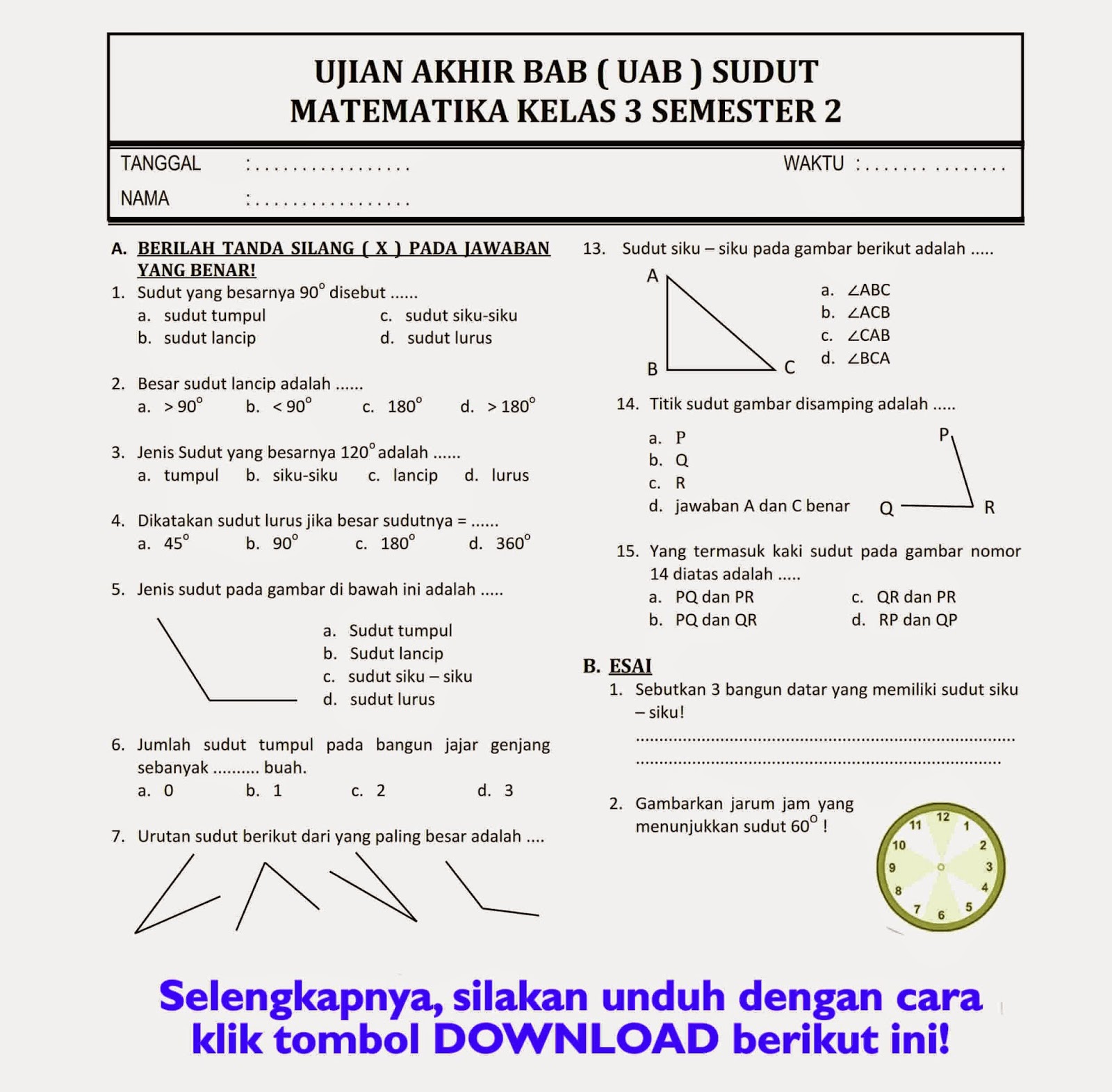 Menuju Ujian Tengah Semester 2 Panduan Komprehensif Kisi-Kisi Soal Menuju Ujian Tengah Semester 2 Panduan Komprehensif Kisi-Kisi Soal