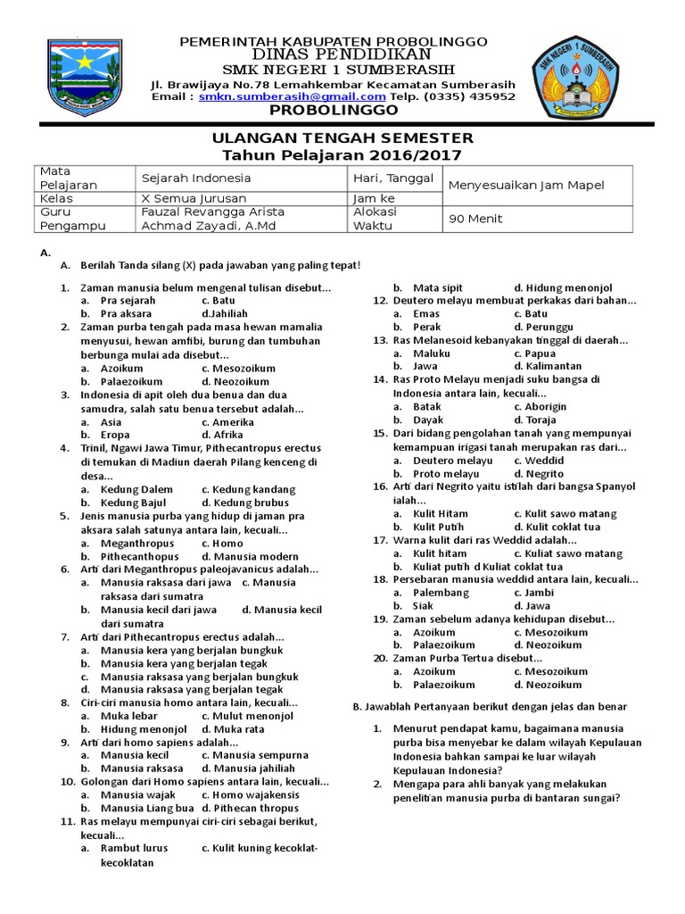Akhirnya Terbongkar 5 Contoh Soal Essay Sejarah Minat Kelas 11 Bab 3 Tentang Pattimura