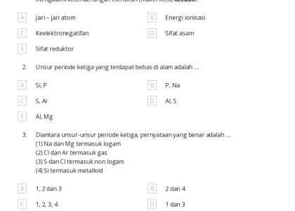 Rahasia Lolos Ujian Kimia 2026 Ini 5 Contoh Soal Essay Periode 3 Materi Kimia Kelas 12