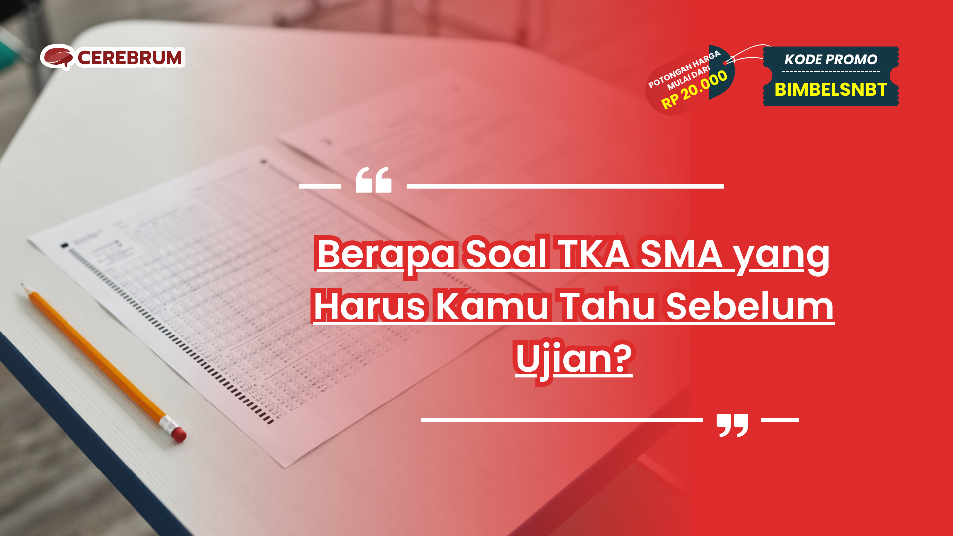 Berapa Soal TKA SMA yang Harus Kamu Tahu Sebelum Ujian - Bimbel UTBK Berapa Soal TKA SMA yang Harus Kamu Tahu Sebelum Ujian - Bimbel UTBK