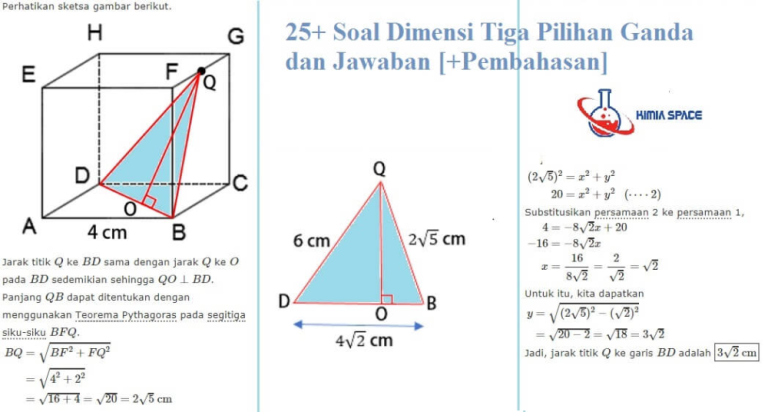 contoh soal dimensi 3 kelas 11