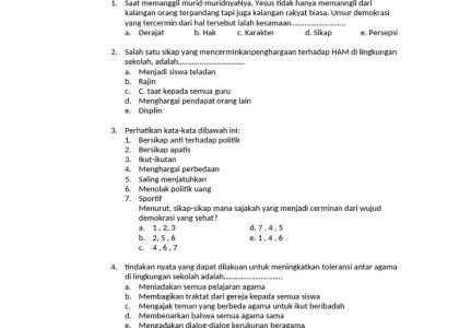 5 Rahasia Lolos Ujian Sekolah Agama Kristen Kelas 12 yang Jarang Diketahui Siswa Saat Ini