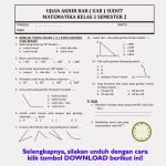 Akhirnya Tersedia! 10 Soal MTK Kelas 3 SD Semester 2 Siap Cetak untuk Latihan Anak