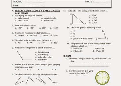 Akhirnya Tersedia! 10 Soal MTK Kelas 3 SD Semester 2 Siap Cetak untuk Latihan Anak