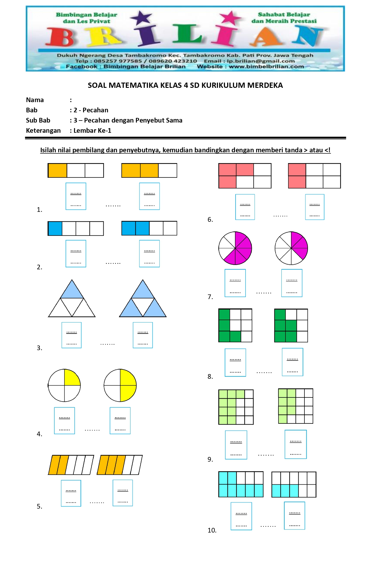 Mengukur Dunia Sekitar Latihan Soal Matematika SD Kelas 3 tentang