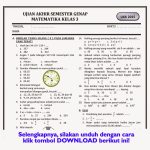5 Contoh Soal Ulangan Kelas 2 Tema 3 Sub Tema 4 yang Wajib Dikuasai Anak