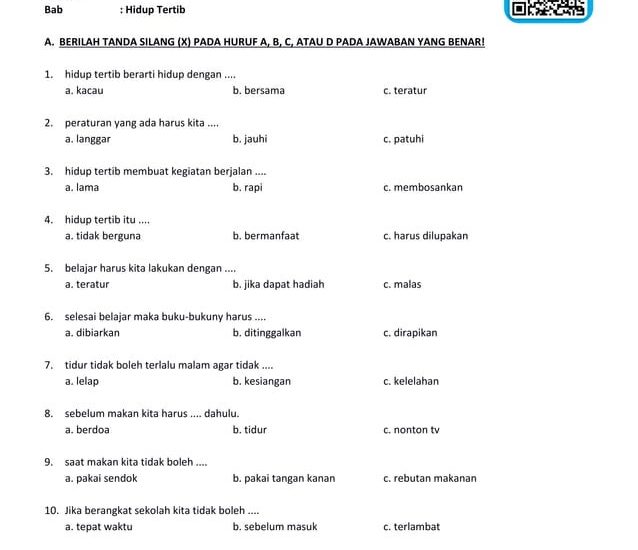 5 Soal UAS PKN Kelas 3 SD Semester 1 2026 yang Sering Keluar, Download Sekarang!