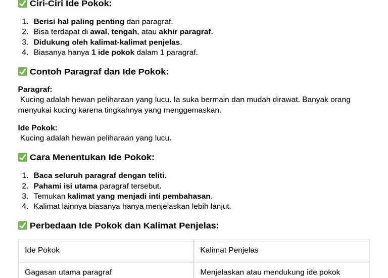 7 Contoh Soal Ide Pokok Kelas 3 SD yang Muncul di Tryout PPG 2026