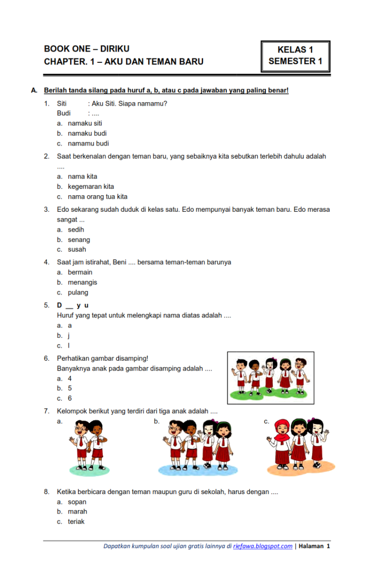 7 Contoh Soal Ulangan Kelas 4 Tema 7 Subtema 3 SBdP yang Wajib Dikuasai Siswa