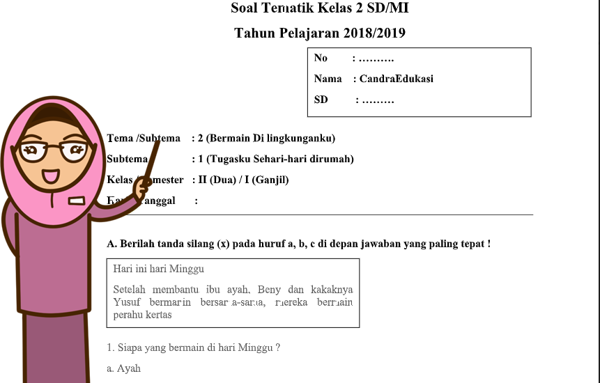 Ini Dia Bocoran Soal Tema 4 Sub Tema 1 Kelas 3 yang Wajib Dikuasai Siswa