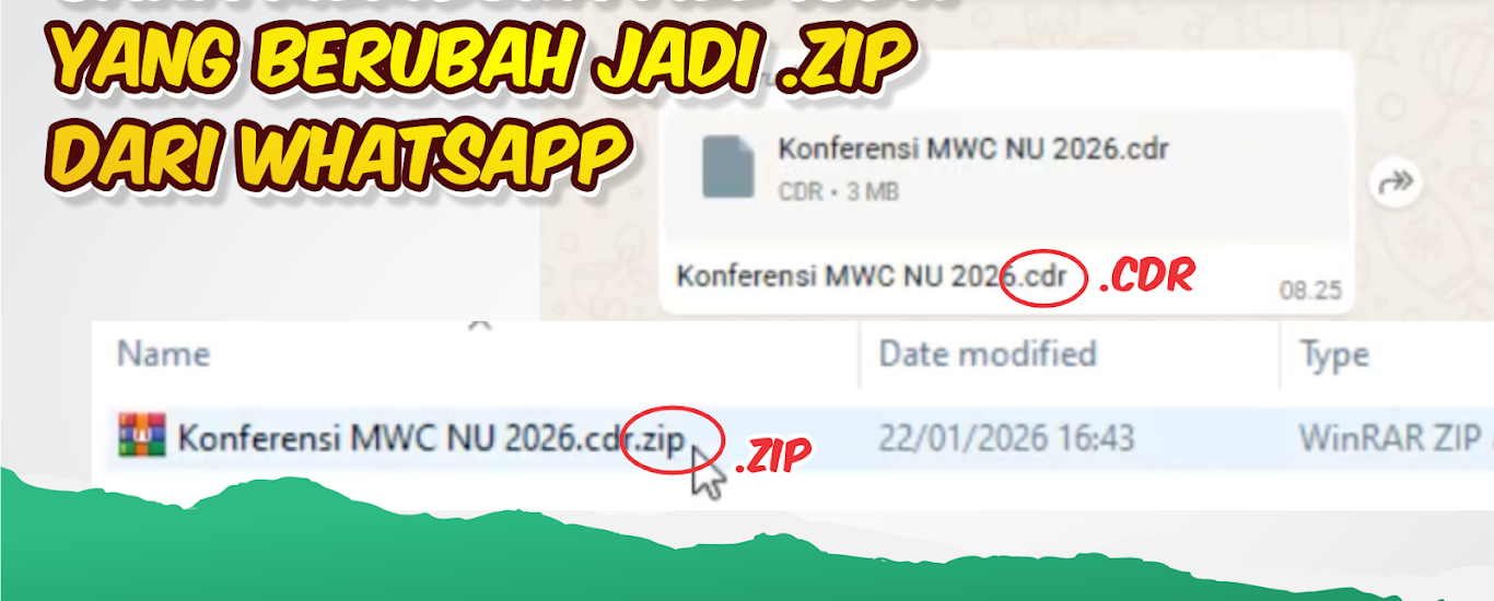 Wajib Tahu 3 Fakta Mengejutkan Kenapa File Word Semua Berubah Jadi Zip di 2026
