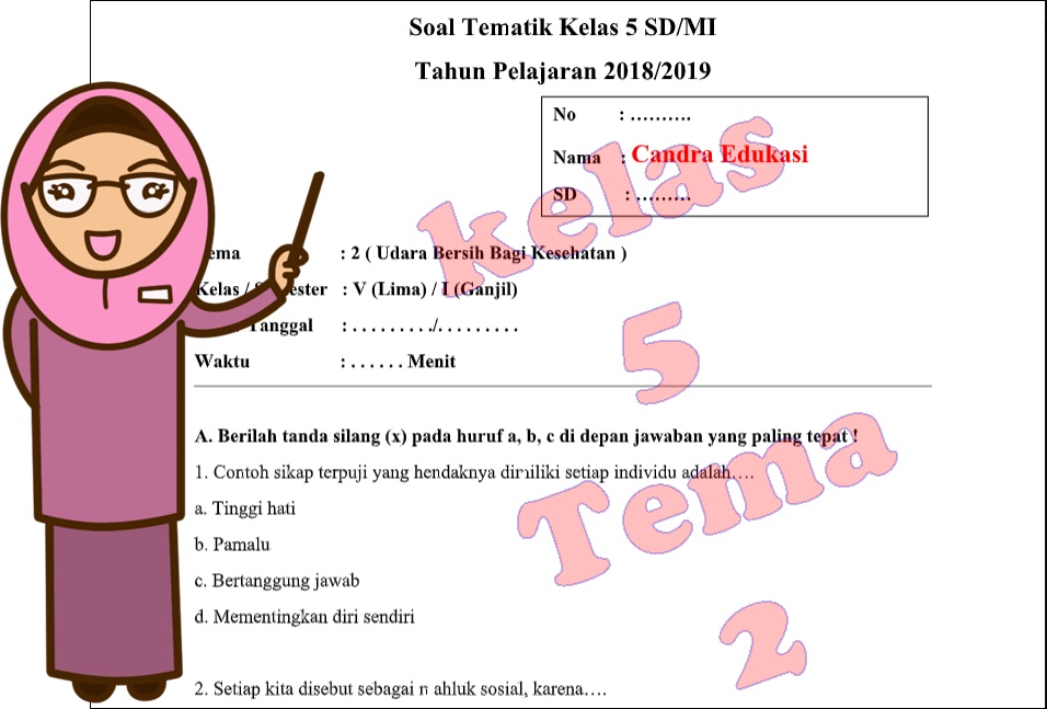 10 Contoh Soal Tema 2 Kelas 5 Kurikulum 2013 Elfadli yang Wajib Dikuasai Siswa Sebelum Ujian 2026