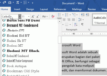 5 Alasan Ternyata Font Berubah pada Saat Ngetik di Word dan Solusi Jitu Agar Layout Tetap Rapi Sebelum Terlambat