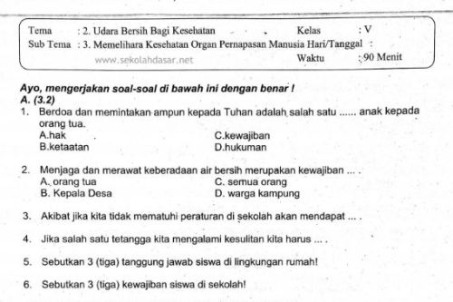 7 Rahasia Contoh Soal Tema 2 Kelas 5 Kurikulum 2013 yang Bikin Nilai Tinggi Sebelum 2026