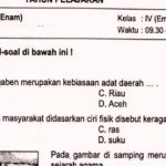 Inilah 15 Contoh Soal Ulangan Kenaikan Kelas K13 Kelas 4 Tema 6 yang Wajib Dikuasai Sebelum Ujian Akhir