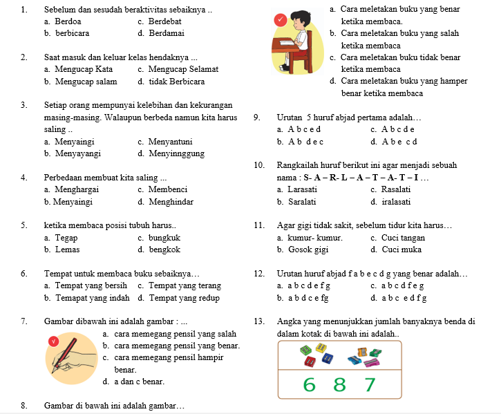 Kuasa TKJ Kelas 1 Semester 2 2019 dengan contoh soal tkj kelas 1 semester 2 2019