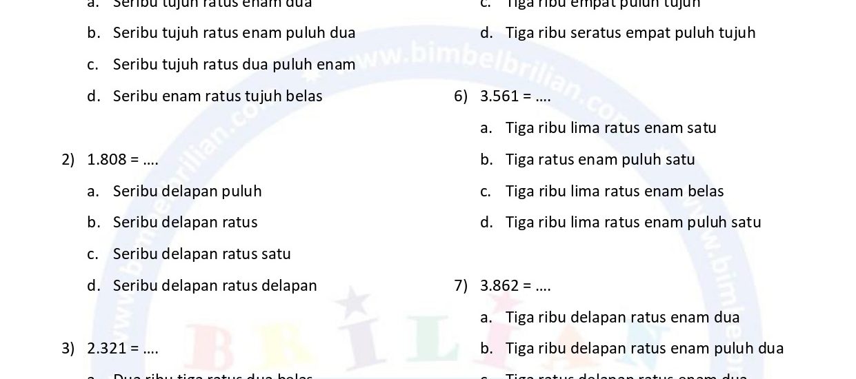 contoh soal ulangan semester ganjil kelas 4 sd pdf